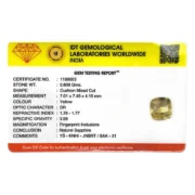 Yellow Sapphire - 3.03 Carat - Image 4